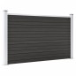 vidaXL Valla de jardín de WPC gris 180x105 cm vidaXL Valla de jardín de WPC gris 180x105 cm