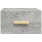vidaXL Mesitas de noche de pared 2 uds color gris hormigón 35x35x20 cm vidaXL Mesitas de noche de pared 2 uds color gris hormigón 35x35x20 cm