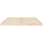 vidaXL Estructura de cama madera maciza de pino 150x200 cm vidaXL Estructura de cama madera maciza de pino 150x200 cm