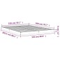 vidaXL Estructura de cama madera maciza de pino 150x200 cm vidaXL Estructura de cama madera maciza de pino 150x200 cm