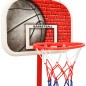 vidaXL Juego de canasta de baloncesto portátil ajustable 138,5-166 cm