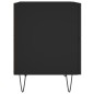 vidaXL Mesitas de noche 2 uds madera ingeniería negro 40x35x47,5 cm vidaXL Mesitas de noche 2 uds madera ingeniería negro 40x35x47,5 cm