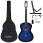 vidaXL Set de guitarra clásica para principiante 12 pzas 4/4 39" vidaXL Set de guitarra clásica para principiante 12 pzas 4/4 39"