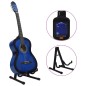 vidaXL Set de guitarra clásica para principiante 12 pzas 4/4 39" vidaXL Set de guitarra clásica para principiante 12 pzas 4/4 39"