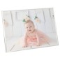 vidaXL Marcos de foto collage de mesa 3 uds plateado MDF 15x21cm