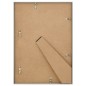 vidaXL Marcos de foto collage de mesa 3 uds plateado MDF 15x21cm