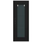 vidaXL Armario de pared colgante negro 34,5x34x90 cm vidaXL Armario de pared colgante negro 34,5x34x90 cm