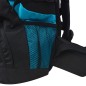 vidaXL Mochila excursionismo XXL 75 L Negro y azul vidaXL Mochila excursionismo XXL 75 L Negro y azul