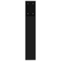 vidaXL Mueble cabecero negro 200x18,5x104,5 cm vidaXL Mueble cabecero negro 200x18,5x104,5 cm