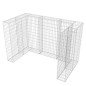 vidaXL Gaviones para ocultar contenedor doble 180x100x120 cm vidaXL Gaviones para ocultar contenedor doble 180x100x120 cm
