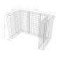 vidaXL Gaviones para ocultar contenedor doble 180x100x120 cm vidaXL Gaviones para ocultar contenedor doble 180x100x120 cm