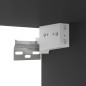 vidaXL Mueble de pared para TV madera contrachapada negro 102x35x35 cm vidaXL Mueble de pared para TV madera contrachapada negro 102x35x35 cm