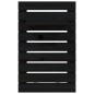 vidaXL Estantes mesitas de pared 2 uds madera maciza de pino negro vidaXL Estantes mesitas de pared 2 uds madera maciza de pino negro