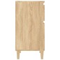 vidaXL Mesitas de noche 2 uds color roble sonoma 40x35x70 cm vidaXL Mesitas de noche 2 uds color roble sonoma 40x35x70 cm