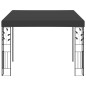 vidaXL Cenador con montaje en la pared antracita 3x3x2,5 m vidaXL Cenador con montaje en la pared antracita 3x3x2,5 m