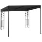 vidaXL Cenador con montaje en la pared antracita 3x3x2,5 m vidaXL Cenador con montaje en la pared antracita 3x3x2,5 m