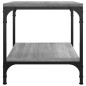 vidaXL Mesa auxiliar de madera contrachapada gris Sonoma 40x40x40 cm vidaXL Mesa auxiliar de madera contrachapada gris Sonoma 40x40x40 cm