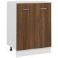 vidaXL Armario de horno madera ingeniería roble ahumado 60x46x81,5 cm vidaXL Armario de horno madera ingeniería roble ahumado 60x46x81,5 cm