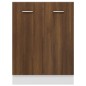 vidaXL Armario de horno madera ingeniería roble ahumado 60x46x81,5 cm vidaXL Armario de horno madera ingeniería roble ahumado 60x46x81,5 cm