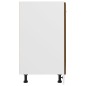 vidaXL Armario de horno madera ingeniería roble ahumado 60x46x81,5 cm vidaXL Armario de horno madera ingeniería roble ahumado 60x46x81,5 cm