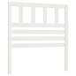 vidaXL Cabecero de cama madera maciza de pino blanco 96x4x100 cm vidaXL Cabecero de cama madera maciza de pino blanco 96x4x100 cm