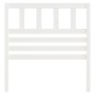 vidaXL Cabecero de cama madera maciza de pino blanco 96x4x100 cm vidaXL Cabecero de cama madera maciza de pino blanco 96x4x100 cm