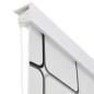 vidaXL Persiana enrollable de ducha cuadrados 100x240 cm