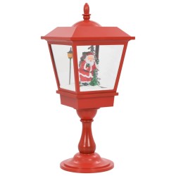 vidaXL Farol de Navidad con base Papá Noel y LED 64 cm