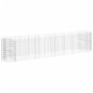 vidaXL Arriate de gaviones de hierro galvanizado 500x100x100 cm vidaXL Arriate de gaviones de hierro galvanizado 500x100x100 cm