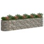 vidaXL Arriate de gaviones de hierro galvanizado 500x100x100 cm vidaXL Arriate de gaviones de hierro galvanizado 500x100x100 cm