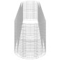 vidaXL Arriate de gaviones de hierro galvanizado 500x100x100 cm vidaXL Arriate de gaviones de hierro galvanizado 500x100x100 cm