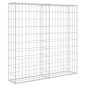 vidaXL Muro de gaviones con cubiertas acero galvanizado 80x20x100 cm vidaXL Muro de gaviones con cubiertas acero galvanizado 80x20x100 cm