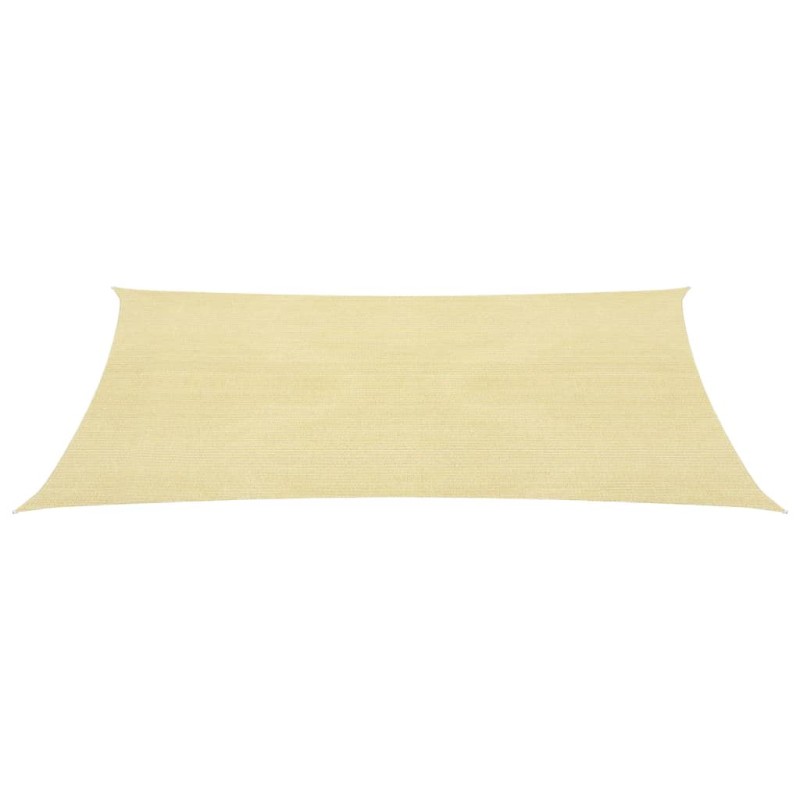 vidaXL Toldo de vela cuadrado HDPE 2x2 m beige vidaXL Toldo de vela cuadrado HDPE 2x2 m beige