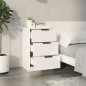 vidaXL Mesitas de noche 2 uds color blanco brillante 40x36x65 cm vidaXL Mesitas de noche 2 uds color blanco brillante 40x36x65 cm