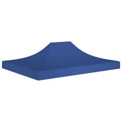 vidaXL Techo de carpa para celebraciones azul 4x3 m 270 g/m²