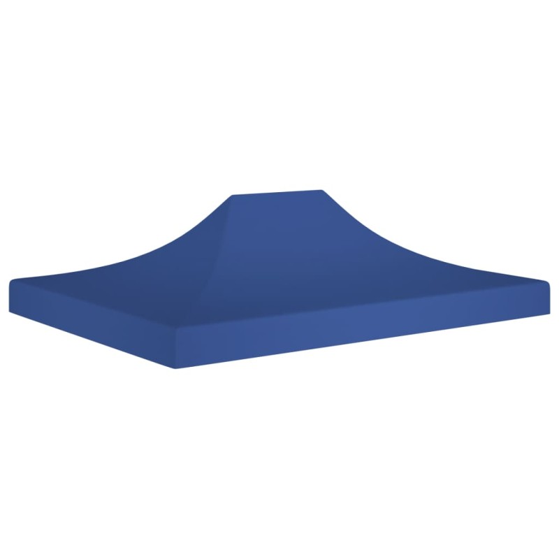 vidaXL Techo de carpa para celebraciones azul 4x3 m 270 g/m²