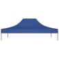 vidaXL Techo de carpa para celebraciones azul 4x3 m 270 g/m²