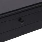 vidaXL Mesa consola de madera negra 90x30x77 cm vidaXL Mesa consola de madera negra 90x30x77 cm