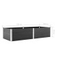 vidaXL Arriate de WPC gris 250x100x54 cm