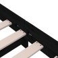 vidaXL Cama apilable de madera pino maciza negro 90x190 cm vidaXL Cama apilable de madera pino maciza negro 90x190 cm
