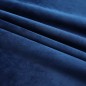vidaXL Cortinas opacas ganchos 2 pzas terciopelo azul oscuro 140x225cm vidaXL Cortinas opacas ganchos 2 pzas terciopelo azul oscuro 140x225cm