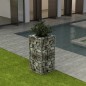 vidaXL Arriate de gaviones de acero 50x50x100 cm vidaXL Arriate de gaviones de acero 50x50x100 cm