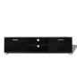 vidaXL Mueble de TV negro brillo 140x40,5x35 cm vidaXL Mueble de TV negro brillo 140x40,5x35 cm
