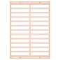 vidaXL Estructura de cama de madera maciza 140x200 cm
