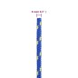 vidaXL Cuerda de barco polipropileno azul 8 mm 25 m vidaXL Cuerda de barco polipropileno azul 8 mm 25 m