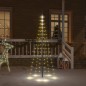 vidaXL Árbol de Navidad en asta de bandera 108 LED blanco cálido 180cm vidaXL Árbol de Navidad en asta de bandera 108 LED blanco cálido 180cm