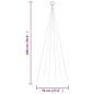 vidaXL Árbol de Navidad en asta de bandera 108 LED blanco cálido 180cm vidaXL Árbol de Navidad en asta de bandera 108 LED blanco cálido 180cm