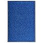 vidaXL Felpudo lavable azul 60x90 cm vidaXL Felpudo lavable azul 60x90 cm