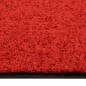 vidaXL Felpudo lavable rojo 60x180 cm vidaXL Felpudo lavable rojo 60x180 cm