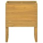 vidaXL Armario de baño madera maciza de teca 60x45x75 cm